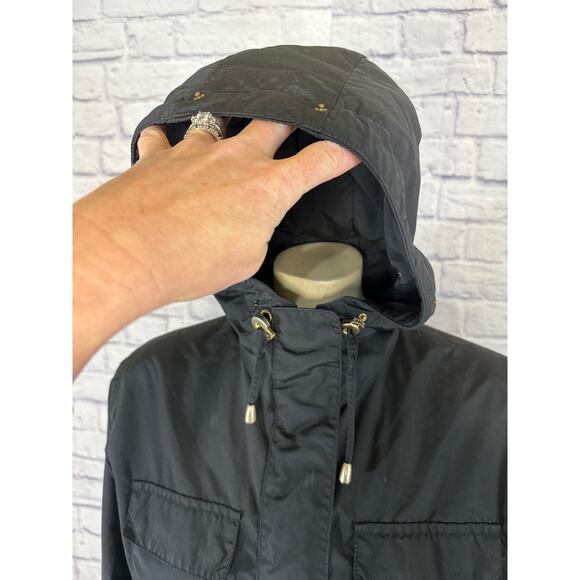 Vintage BOGNER Hooded black ladies ski jacket size medium - Picture 8 of 12